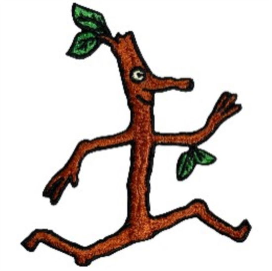 Stick Man Character Sew On Patch -  - Merchandise - Pawprint Family - 5060769430512 - May 3, 2023