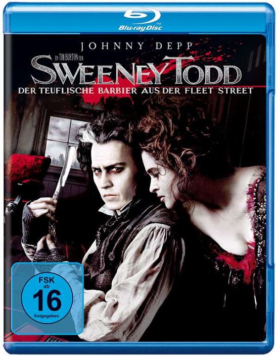 Cover for Johnny Depp,helena Bonham Carter,alan Rickman · Sweeney Todd: Der Teuflische Barbier Aus Der... (Blu-ray) (2008)