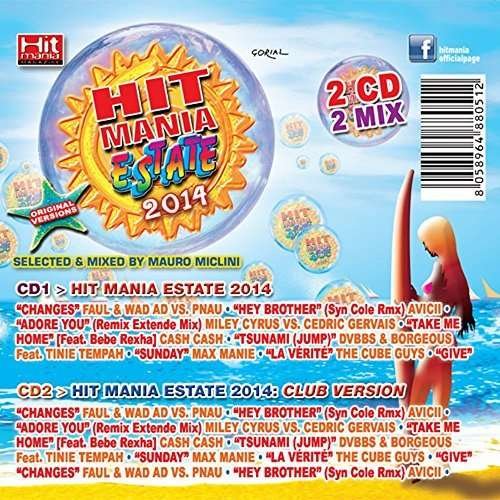 Cover for Aa.vv. · Hit Mania Estate 2014 (CD) (2014)