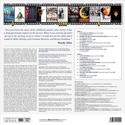 Swing In The Films Of Woody Allen - Swing in the Films of Woody Allen / Various - Muziek - NEW CONTINENT - 8436569195512 - 24 september 2021