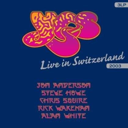 Yes-live in Switzerland-live-   -3lp- - LP - Music - CONCERTS ON VINYL - 8712177063512 - September 3, 2019
