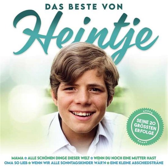 Cover for Hein Simons (Heintje) · Das Beste von Heintje: Seine 20 grten Erfolge (CD)
