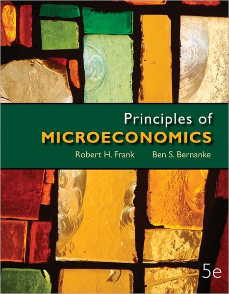 Cover for Robert H. Frank · Principles of Microeconomics (Pocketbok) [5 Rev edition] (2012)