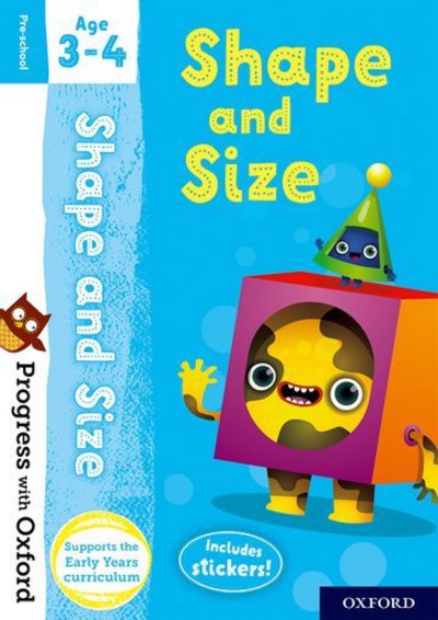 Cover for Sarah Snashall · Progress with Oxford: Shape and Size Age 3-4 - Progress with Oxford (Book) (2018)