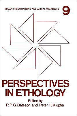 Cover for P H Klopfer · Perspectives in Ethology: Volume 9: Human Understanding and Animal Awareness (Inbunden Bok) [1991 edition] (1991)