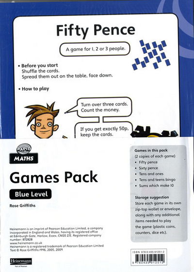 Cover for Rose Griffiths · Rapid Maths: Stage 2 Games Pack - RAPID MATHS (Flashcards) (2009)