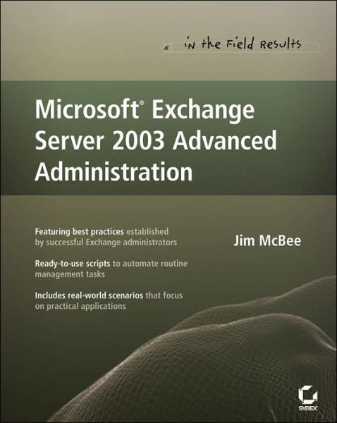 Cover for McBee · Microsoft Exchange Server 2003 Ad (Book)