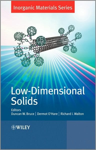 Cover for DW Bruce · Low-Dimensional Solids - Inorganic Materials Series (Gebundenes Buch) (2010)