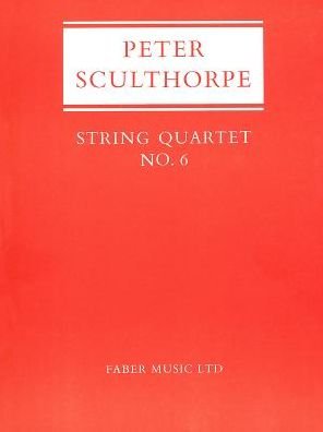 Cover for Peter Sculthorpe · String Quartet No. 6 (Taschenbuch) (1998)