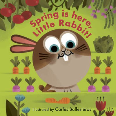 Cover for Matthew Morgan · Spring Is Here, Little Rabbit! - Little Faces (Board book) (2020)