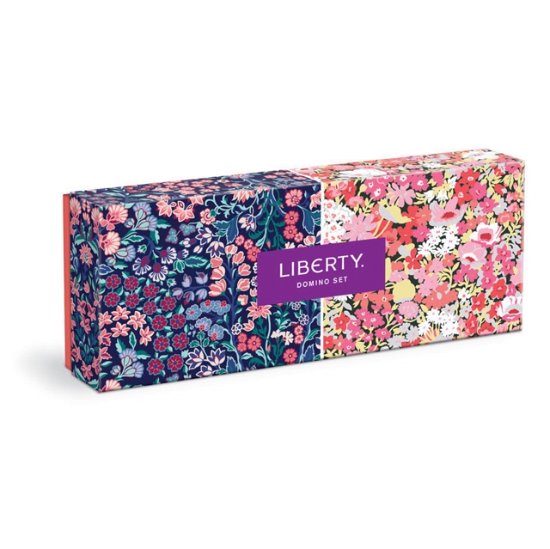 Liberty Floral Wood Domino Set - Galison - Brætspil - Galison - 9780735375512 - 16. marts 2023