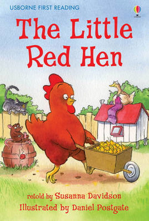 The Little Red Hen - First Reading Level 3 - Susanna Davidson - Książki - Usborne Publishing Ltd - 9780746070512 - 25 sierpnia 2006