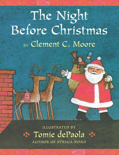 Cover for Clement C. Moore · The Night Before Christmas (Board book) (2019)