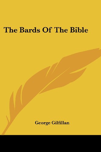 Cover for George Gilfillan · The Bards of the Bible (Paperback Book) (2007)