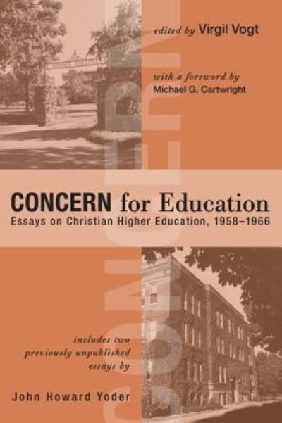 Cover for Virgil Vogt · CONCERN for Education (Book) (2010)
