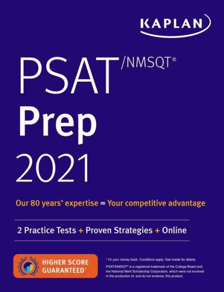 Cover for Kaplan Test Prep · PSAT / NMSQT Prep 2021: 2 Practice Tests + Proven Strategies + Online - Kaplan Test Prep (Paperback Book) (2020)