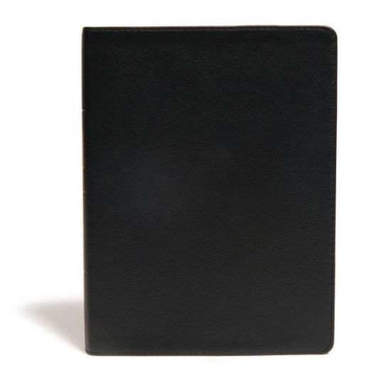 Cover for Holman Bible Staff Holman Bible Staff · CSB Life Essentials Study Bible, Black Genuine Leather, Indexed (Leather Book) (2020)