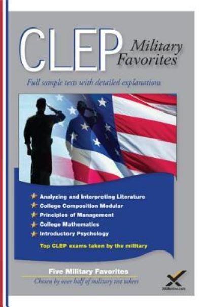 Cover for Sharon A Wynne · CLEP Military Favorites (Paperback Book) (2016)