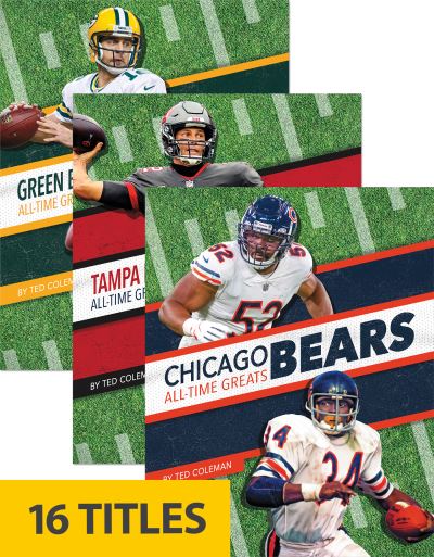 Cover for Ted Coleman · NFL All-Time Greats (Set of 16) (Hardcover Book) (2021)