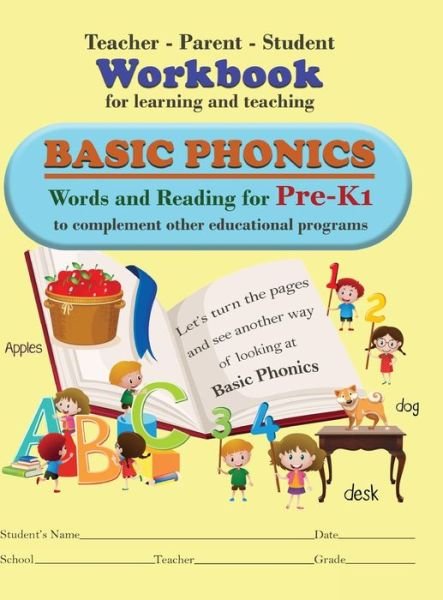 Cover for Melvine Groves · Teacher-Parent-Student Workbook for Learning and Teaching Basic Phonics (Hardcover Book) (2020)