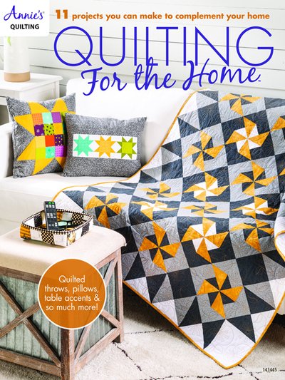 Cover for Annie's Quilting · Quilting for the Home: 11 Projects You Can Make to Complement Your Home (Paperback Book) (2019)
