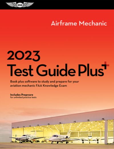 Cover for Asa Test Prep Board · 2023 Airframe Test Guide Plus (Hardcover Book) (2022)