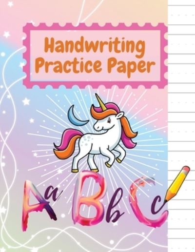 Cover for Adil Daisy · Adorable Kindergarten writing paper with lines for ABC kids Notebook with Dotted Lined Sheets for K-3 Students (Paperback Book) (2021)