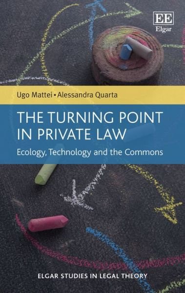 Cover for Ugo Mattei · The Turning Point in Private Law: Ecology, Technology and the Commons - Elgar Studies in Legal Theory (Paperback Book) (2019)