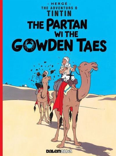 Cover for Herge · Tintin: The Partan Wi the Gowden (Scots) (Paperback Bog) (2015)