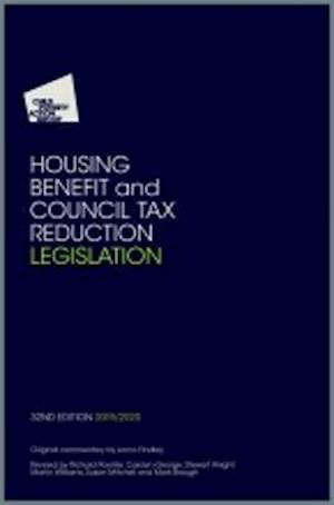 Cover for Child Poverty Action Group · Housing Benefit and Council Tax Reduction Legislation: 2019/20 (Paperback Book) (2019)