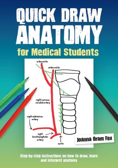 Cover for Joanna Oram Fox · Quick Draw Anatomy for Medical Students: Step-by-step instructions on how to draw, learn and interpret anatomy (Paperback Book) (2023)