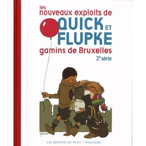 Cover for Herge · Nouveaux exploits de Quick et Flupke 2/Gamins de Bruxelles (Facsimile) (Hardcover Book) (2013)
