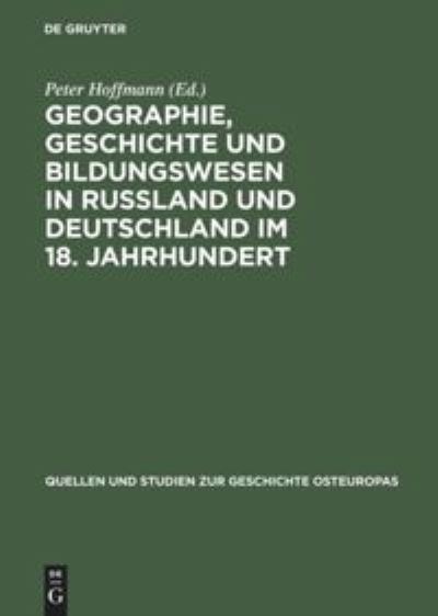 Cover for Vch · Geographie Geschichte Und Bildungswesen in Rubland Und Deutschland Briefwechsel Anton Friedrich Buesching - Gerhard Friedrich Mueller (Quellen und Studien zur Geschichte Osteuropas) (Innbunden bok) (1995)