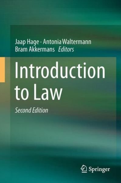 Cover for Hage · Introduction to Law (Hardcover Book) [2nd ed. 2017 edition] (2017)