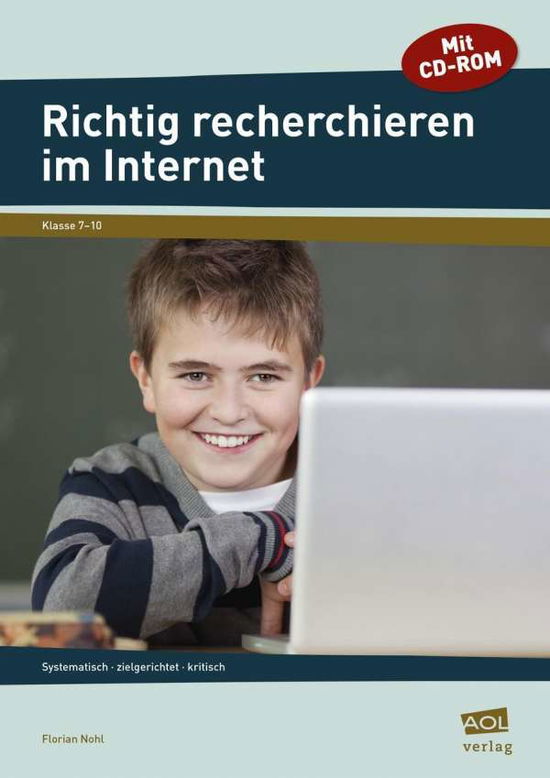 Cover for Nohl · Richtig recherchieren im Internet (Book)