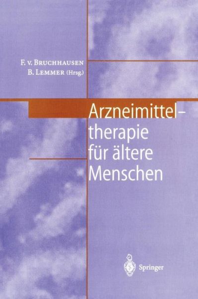 Cover for F V Bruchhausen · Arzneimitteltherapie Fur AEltere Menschen (Paperback Book) (2000)