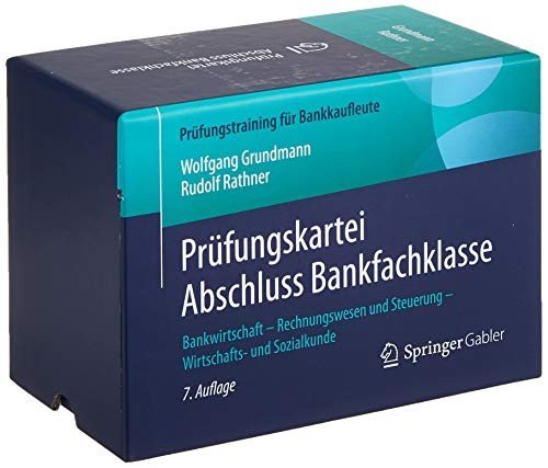 Cover for Grundmann · Pruefungskartei Abschluss Bankfachklasse (Book) (2018)
