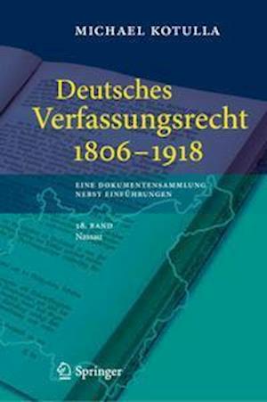 Cover for Kotulla · Deutsches Verfassungsrecht 1806 1918 (Book) (2021)