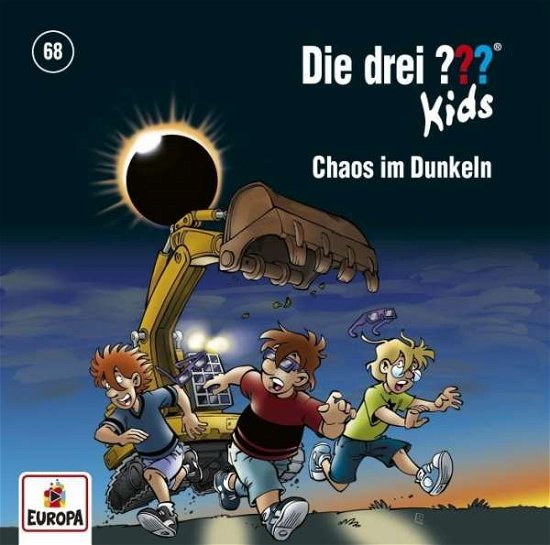 Cover for CD Die drei ??? Kids 68: Chaos (CD)