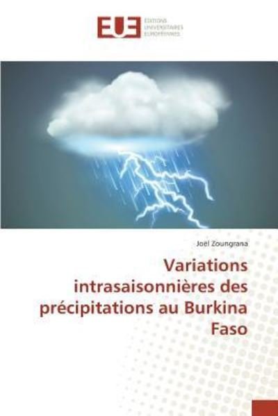 Cover for Zoungrana · Variations intrasaisonnières (Book) (2015)
