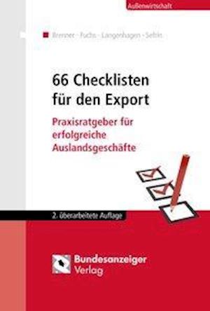 Cover for Brenner · 66 Checklisten für den Export (Book)