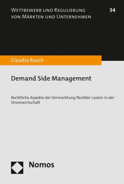 Cover for Busch · Demand Side Management (Book) (2017)