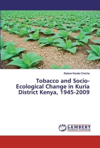 Cover for Chacha · Tobacco and Socio-Ecological Cha (Book) (2020)
