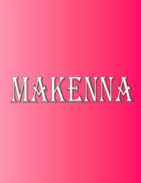 Cover for Rwg · Makenna (Paperback Book) (2019)