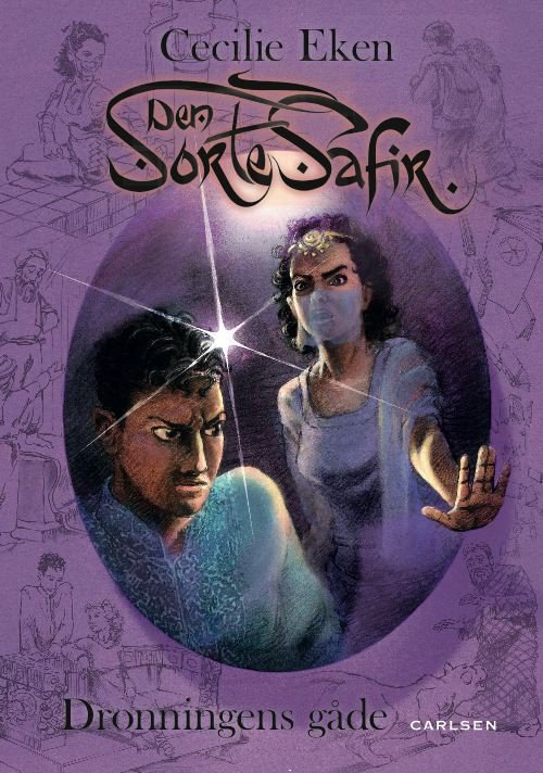 Cover for Cecilie Eken · Den sorte safir, 5: Den Sorte Safir 5, Dronningens gåde (Bound Book) [1º edição] (2009)