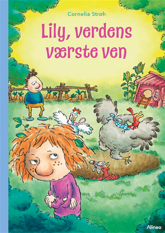 Cover for Cornelia Strøh · Lily, verdens værste ven, Blå Læseklub (Gebundesens Buch) [1. Ausgabe] (2024)