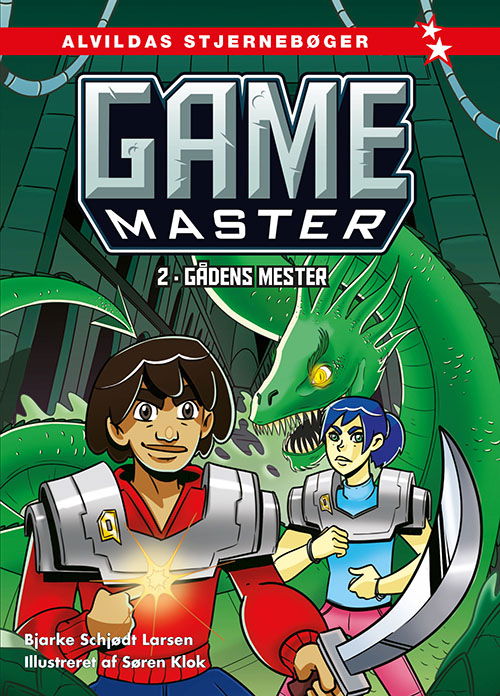 Cover for Bjarke Schjødt Larsen · Game Master: Game Master 2: Gådens mester (Gebundesens Buch) [1. Ausgabe] (2018)