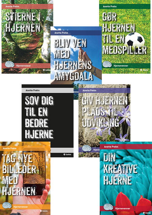 Hjernevenner: Serie med syv minibøger - Hjernevenner - Anette Prehn - Bøger - Dafolo - 9788771607512 - 20. marts 2018