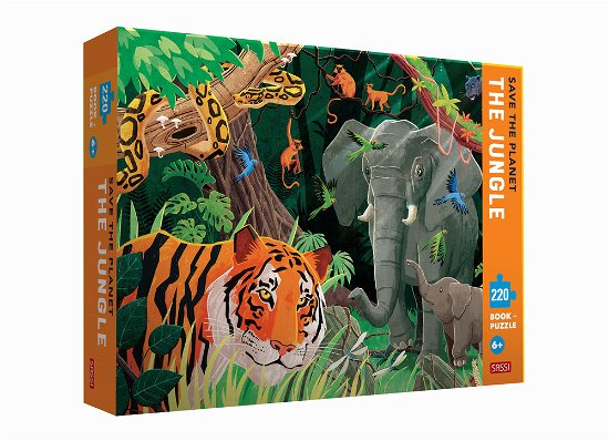 Cover for Save the Jungle Book and Puzzle (N/A) (2021)