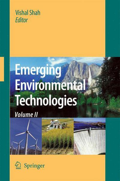 Cover for Vishal Shah · Emerging Environmental Technologies, Volume II (Hardcover Book) [2010 edition] (2009)